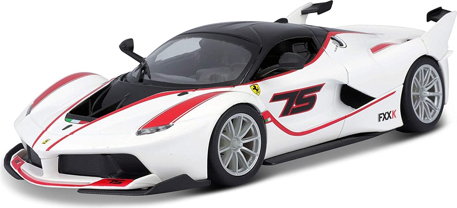 Bburago Ferrari FXX-K Modelauto, schaal 1:24, wit #75