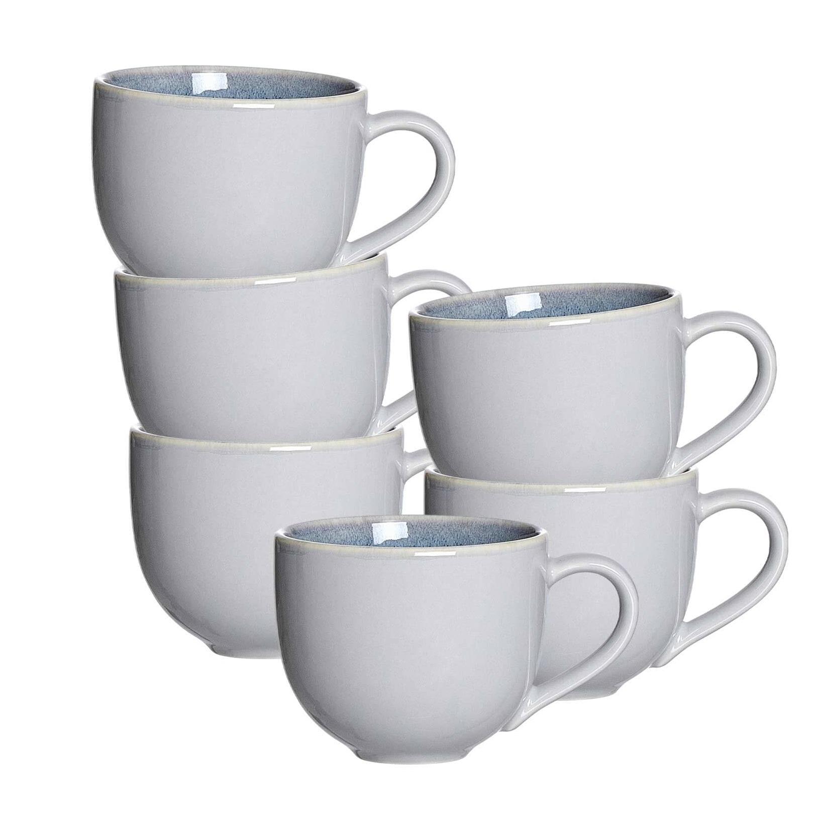 Ritzenhoff & Breker Kaffeetassen Skagen Stone 220 ml 6er Set