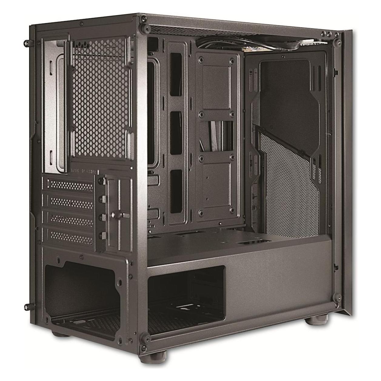 Intertech Inter-Tech Gaming-Geh? Verwenden Sie SM-007 ENFORCER, gehärtetes Glas (mATX, Mini-ITX) (88881354)
