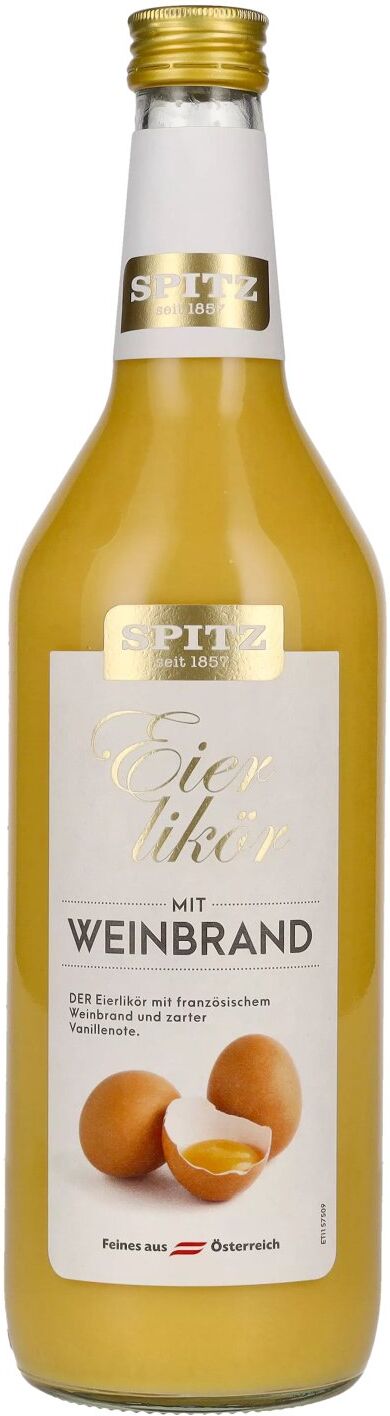 Spitz Spirituosen Spitz Eierlikör mit Weinbrand 16% Vol. 1l