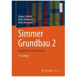 Simmer Grundbau 2, Fachbücher von Antje Bormann, Ulrich Burbaum, Jürgen Schmitt