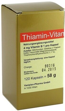 FBK-Pharma Thiamin Kapseln Vitamin B1