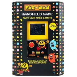Fizz Creations Handheld Game Console Colour Pac-Man, Retro Gaming, Mehrfarbig
