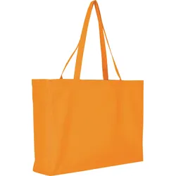 2er, 3er, 4er, 6er Pack Cotton-Shopper, mandarin, 6 Stück