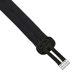 Kieffer Sattelgurt Kiefferpren VS Springen schwarz Langgurt ohne Elastik , Sattelgurt Länge: 135cm