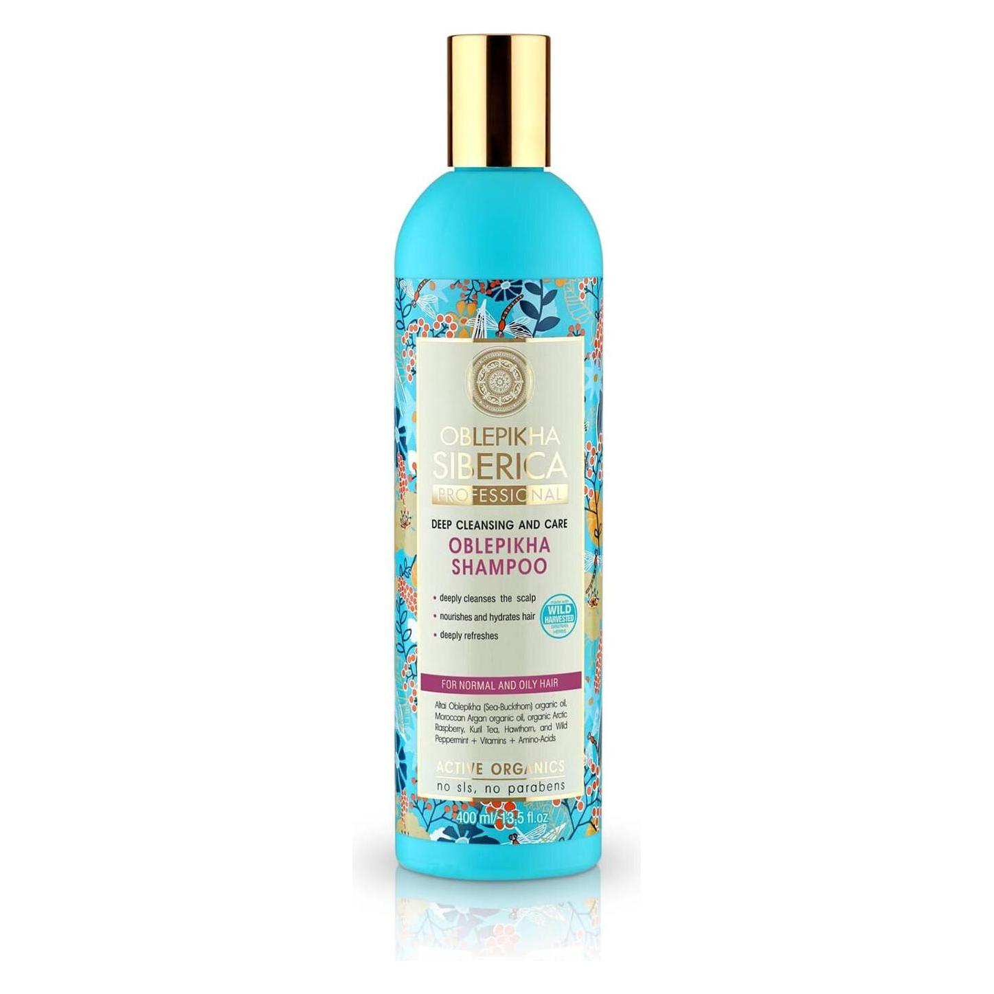Natura Siberica Siberica Professional - Oblepikha Shampoo Buckthorn Shampoo For Normal And Oily Hair 400Ml (Flüssiges Shampoo, 400 ml) (LP-0084106)
