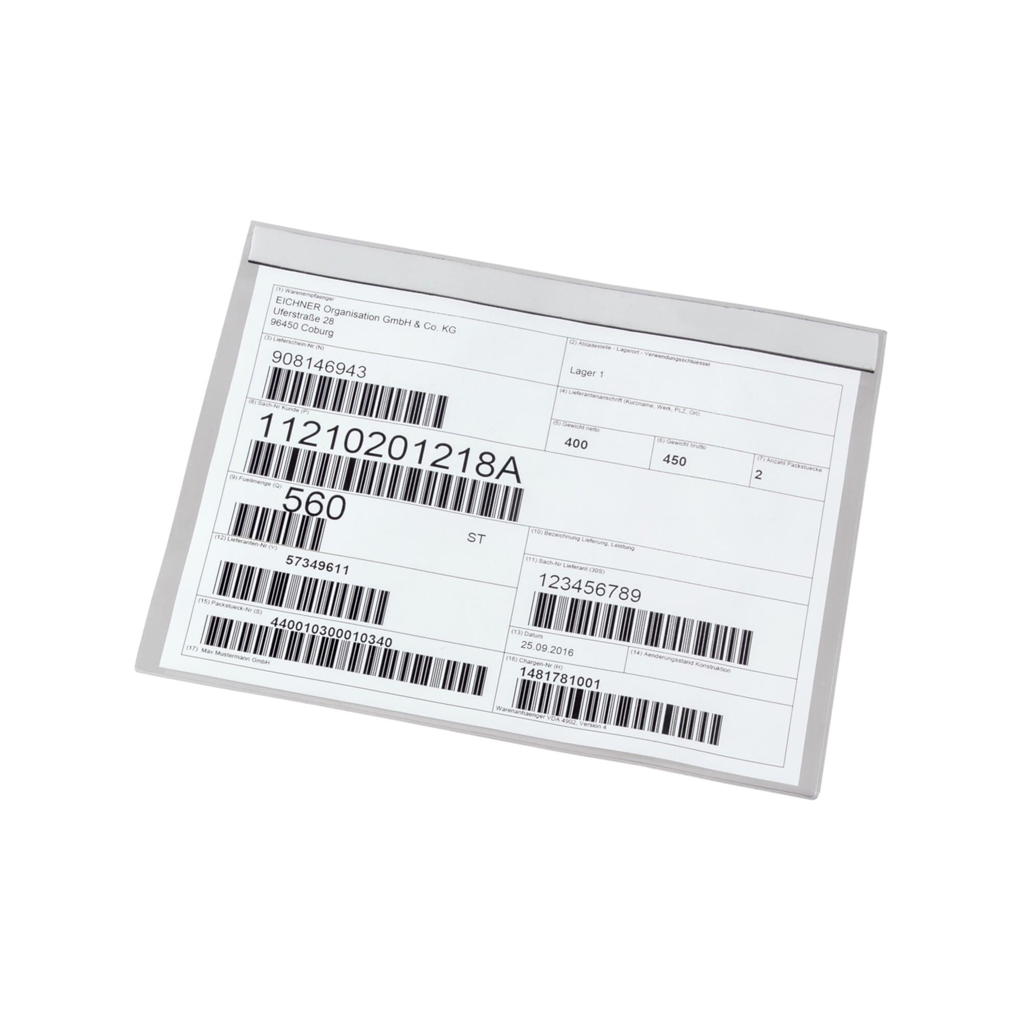 Eichner Einstecktasche mit Magnetstreifen DIN A5 (9218-03054)