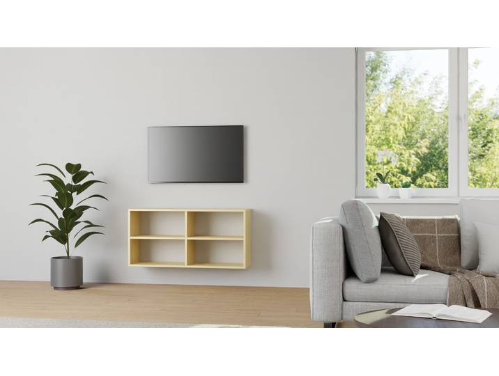 Hängesideboard aus Ahorn Ahorn (euro­päisch)