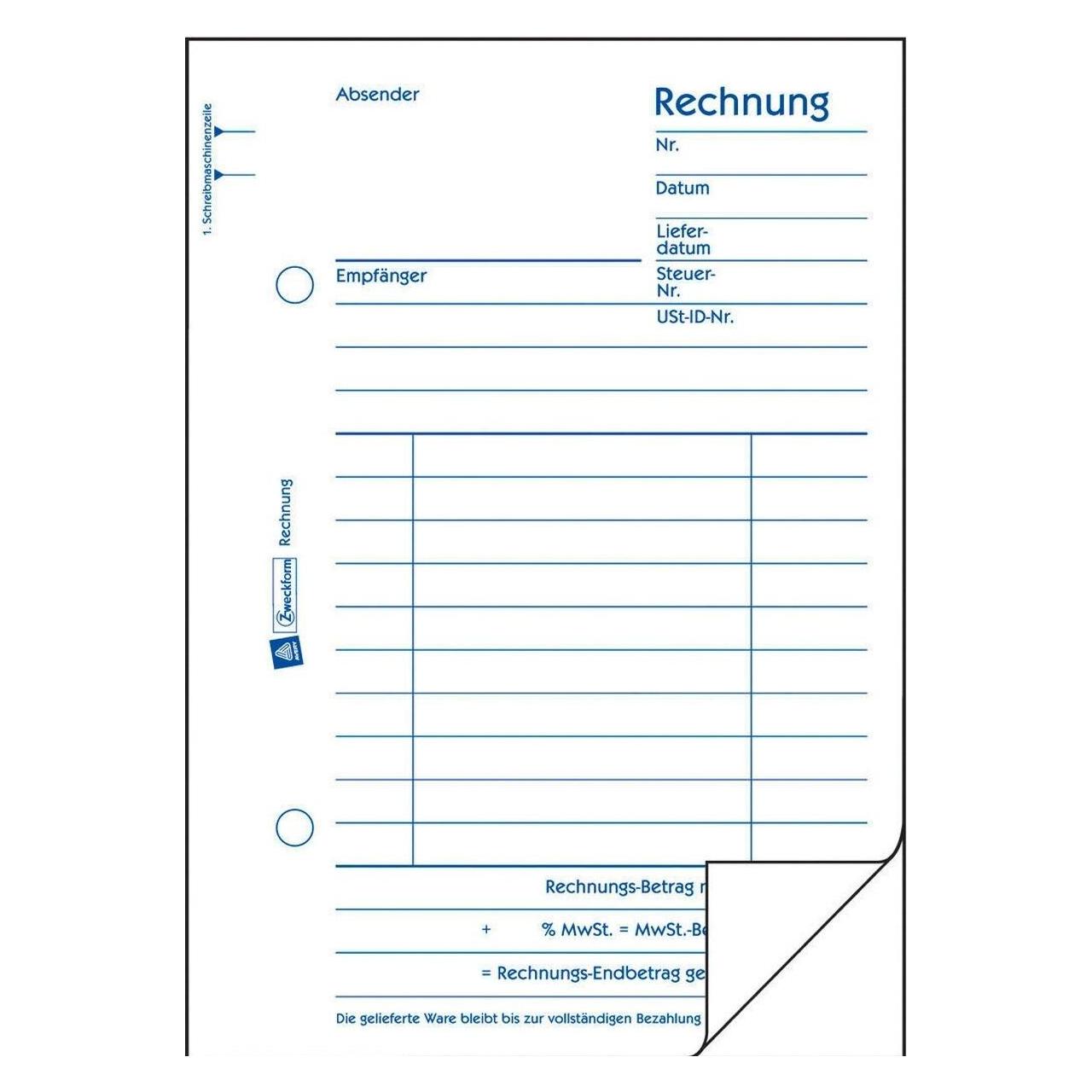 Avery Rechnung (50x) (21139110)