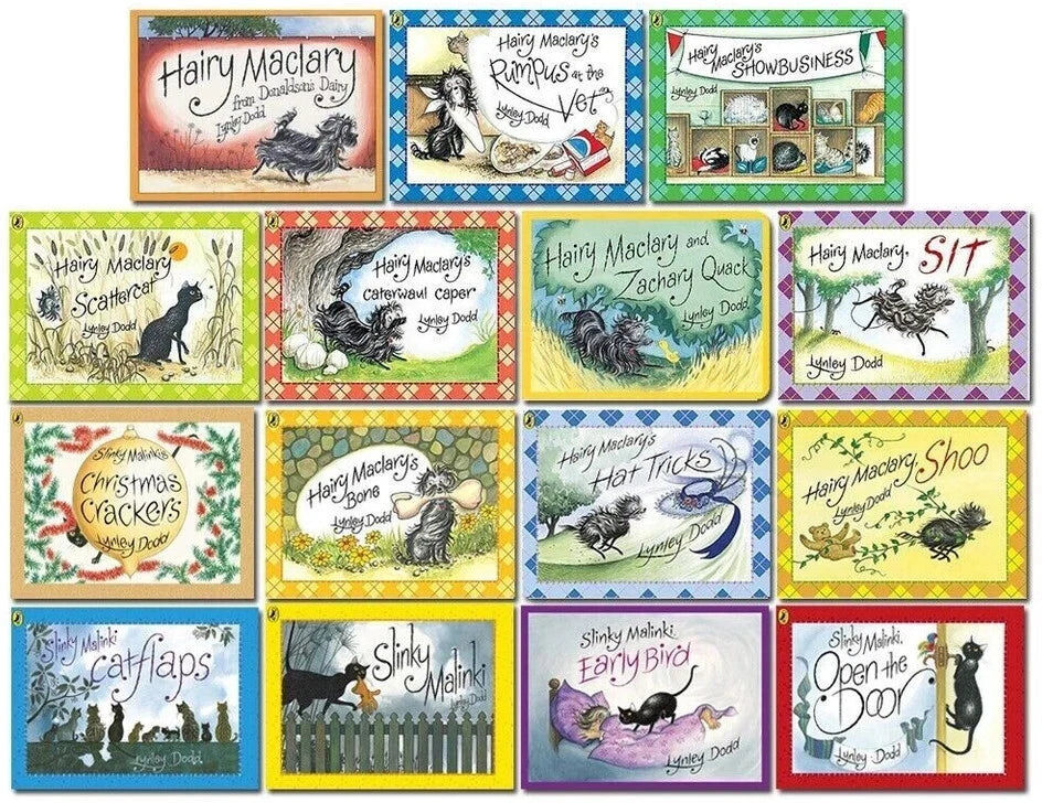 Puffin Hairy Maclary & Friends 15 Books Collection Set by Lynley Dodd – Classic Picture Story Collection for Kids