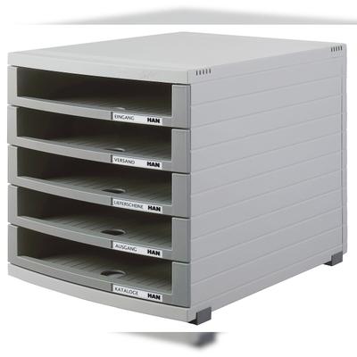HAN 1505-0-19D 1 STK Schubladenbox CONTUR lichtgrau-dunkelgrau Organizer