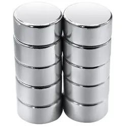 RS PRO, Magnet, Neodym Magnet, Scheibe, 8mm x 4mm (10x)