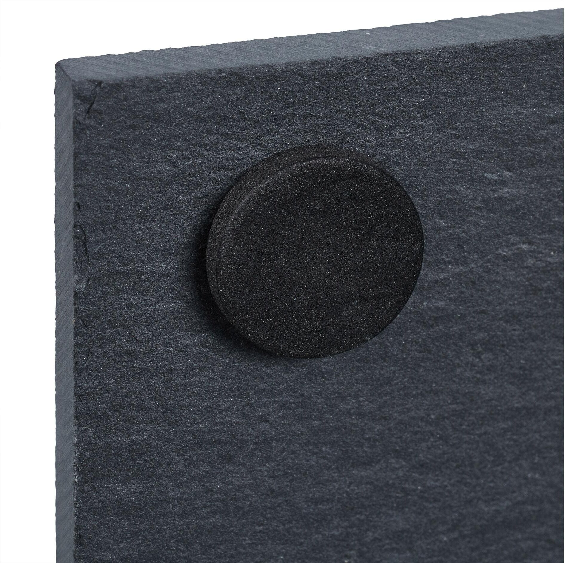 Servierplatte RELAXDAYS "6 Stück 26 x 16 cm", schwarz, B:26cm H:0,7cm, Servierplatten, Servierplatte schwarz B/H/L: 26cm x 0,7cm
