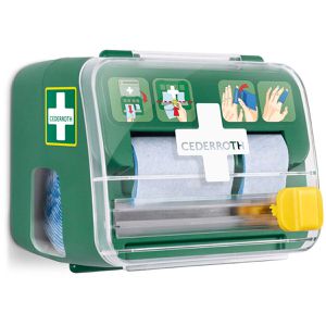 Cederroth Pflasterspender Soft Foam 2 in 1, Meterware, 2 x 4,5m, elastisch & wasserfest
