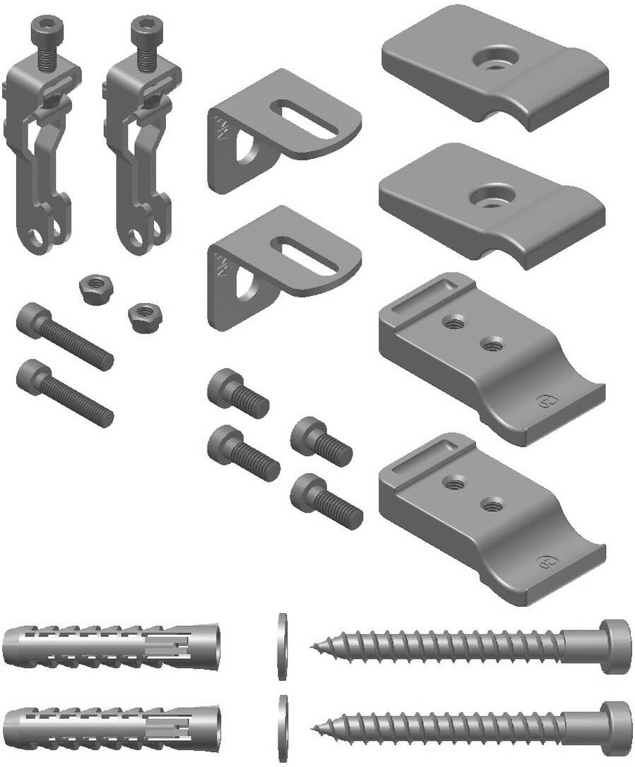 Kermi Abstandhalter Duett, Heizung, ZB03290001, weiß