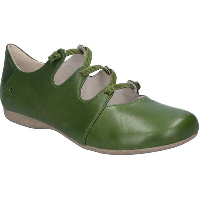 Slipper JOSEF SEIBEL "Fiona 04, india", Damen, Gr. 45, grün (india), Obermaterial: 100% Rindsleder Leather cow., Schuhe Slipper