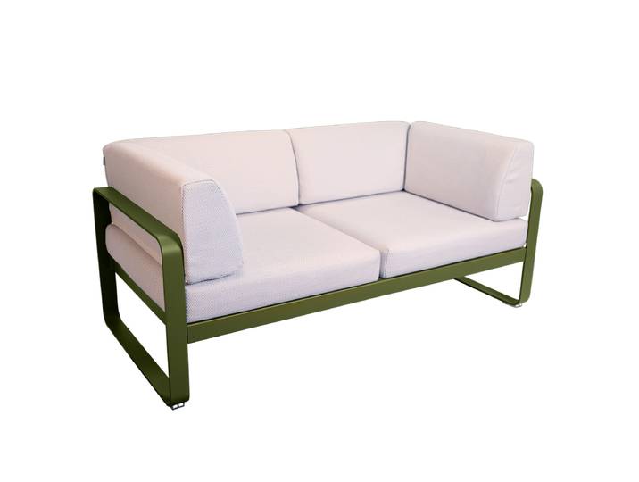 FERMOB BELLEVIE Garten-Club-Sofa 2-Sitzer