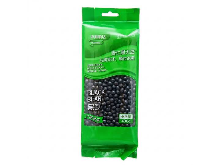 HUASEED Haricots Noirs 400g