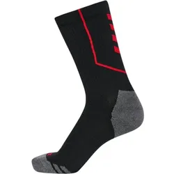hummel Hmlpro Training Sockens Low - black/true red - 35-38