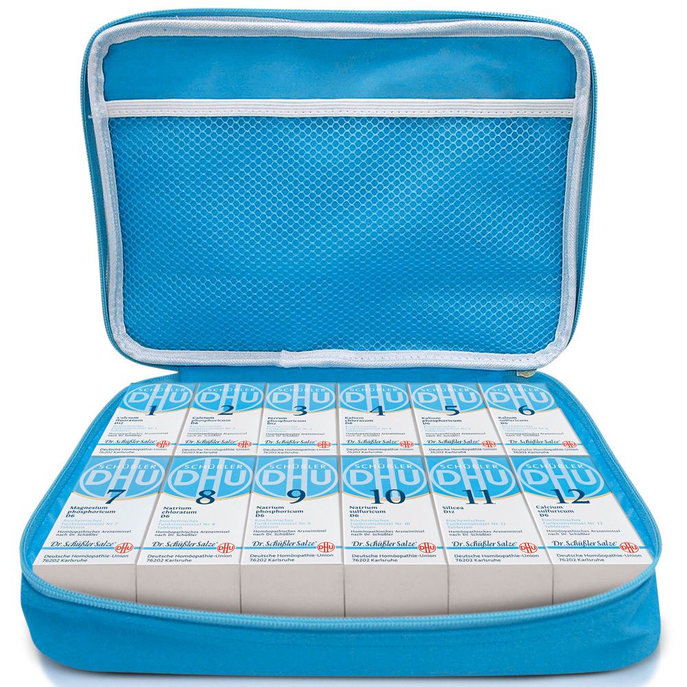 Biochemische Haus- u.Reiseapotheke klein 12x80 St Tabletten