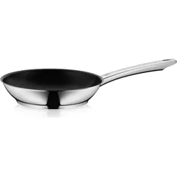 WMF NordicProfi, Pfanne + Kochtopf, Silber, Schwarz