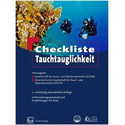 Checkliste Tauchtauglichkeit, Fachbücher von Gesellschaft für Tauch- und Überdruckmedizin (GTÜM) e.V.