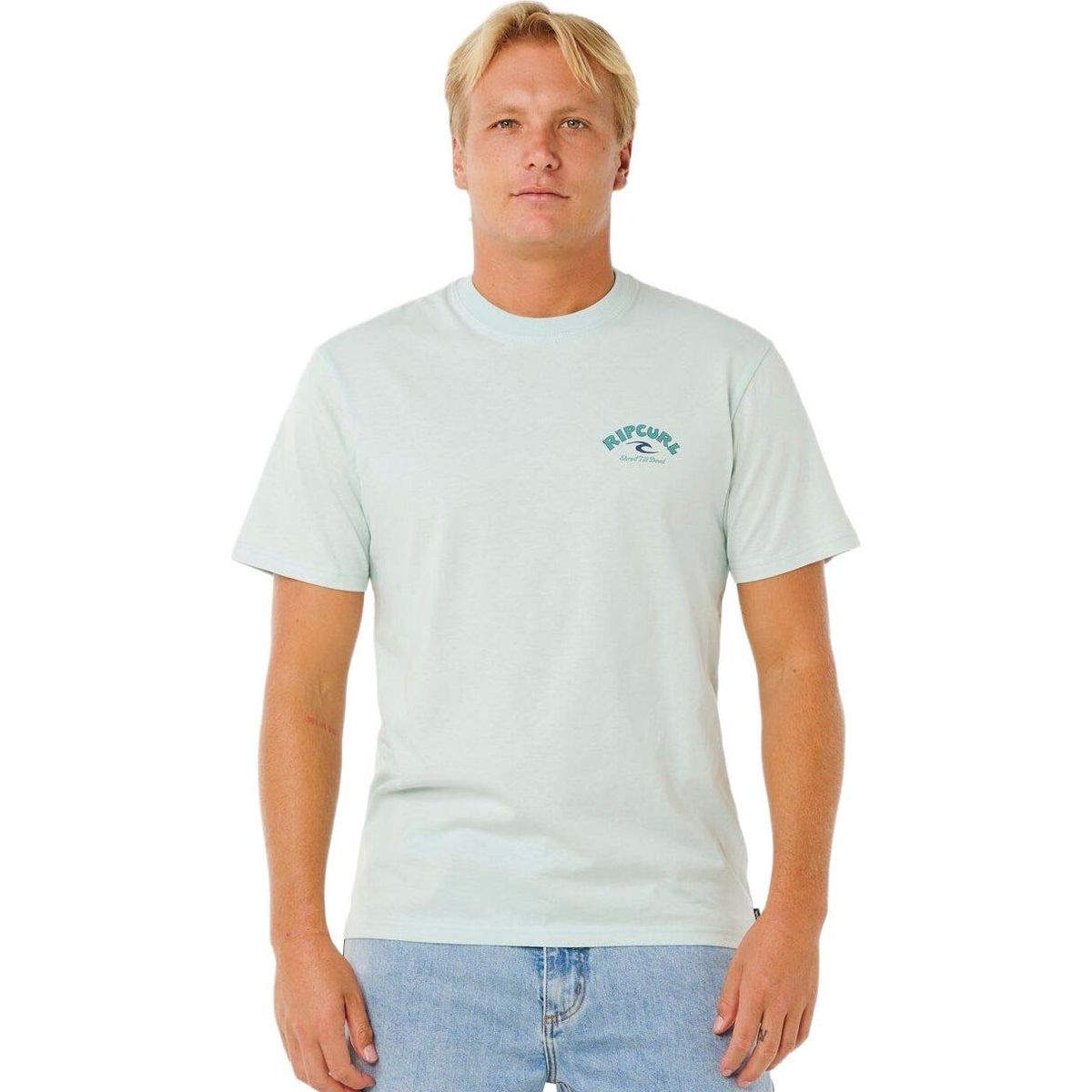 RipCurl Shred TIL Tee spray green (2369) XS 0XXMTE-2369-XS