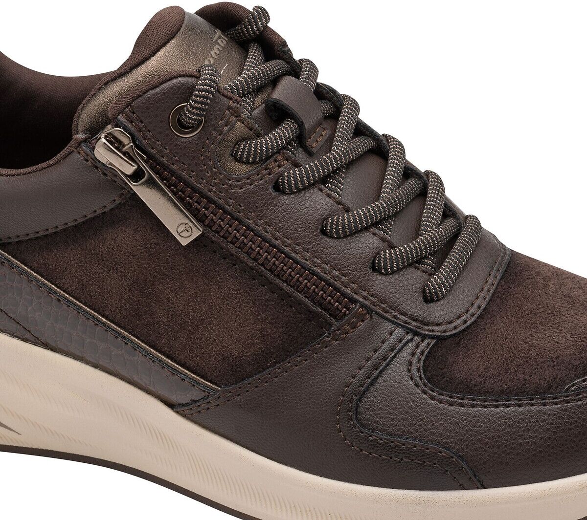 TAMARIS Baskets compensées zippées