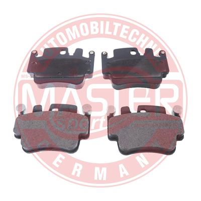 Master-sport Germany Bremsbelagsatz, Scheibenbremse [Hersteller-Nr. 13046049872N-SET-MS] für Porsche