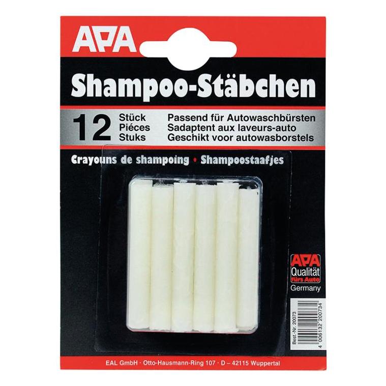 APA Shampoo-Stäbchen für Waschbürsten 20073 12 St. (L x B x H) 45 x 5 x 5 mm (20073)