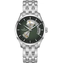 Hamilton Jazzmaster Open Heart Auto 40mm H32675160 - grün,silber - 40mm