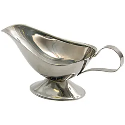 Stalgast Sauciere aus Edelstahl, 0,15 Liter