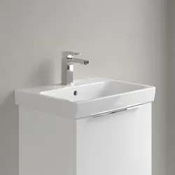 Villeroy und Boch Architectura Waschbecken 4A875501 550 x 420 x 165 mm, Weiß Alpin, mit Überlauf