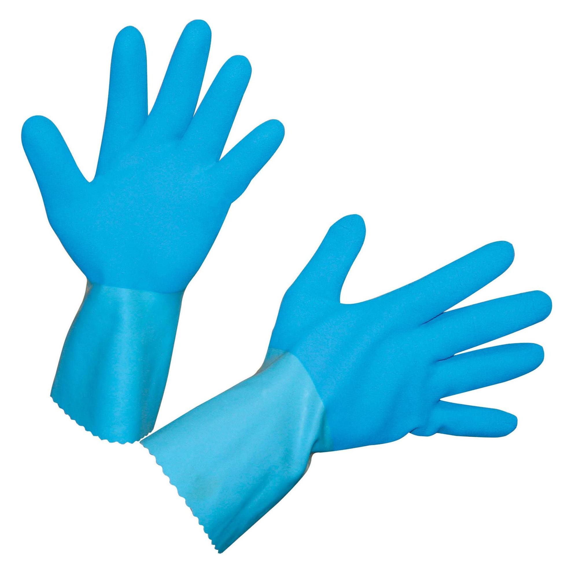 Mgb Latexhandschuh blau, Gr. 10 (XL) (297258)
