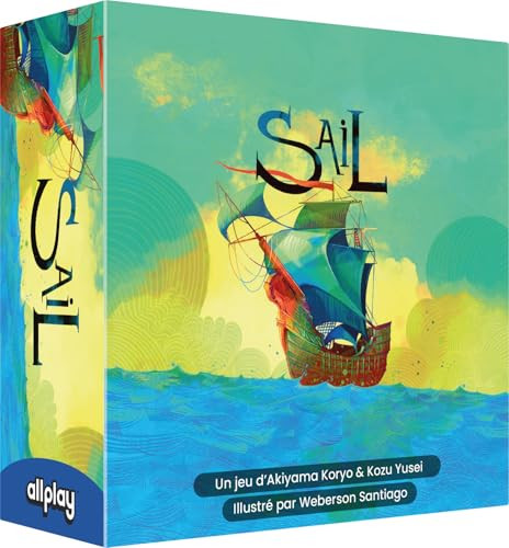 Asmodee Allplay SAIL Coöperatief kaartspel voor 2 spelers