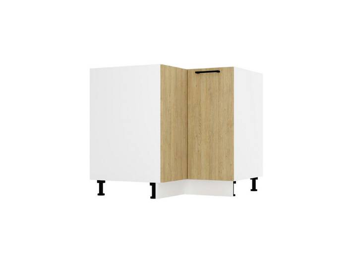 ROYAL24_MARKT Eckunterschrank DRP P/L - Dnoria - Raumwunder für Ecken (Küchen Eckunterschrank, 1-St., Premium - Dnoria) Hochwertig - Modern - Exklusiv