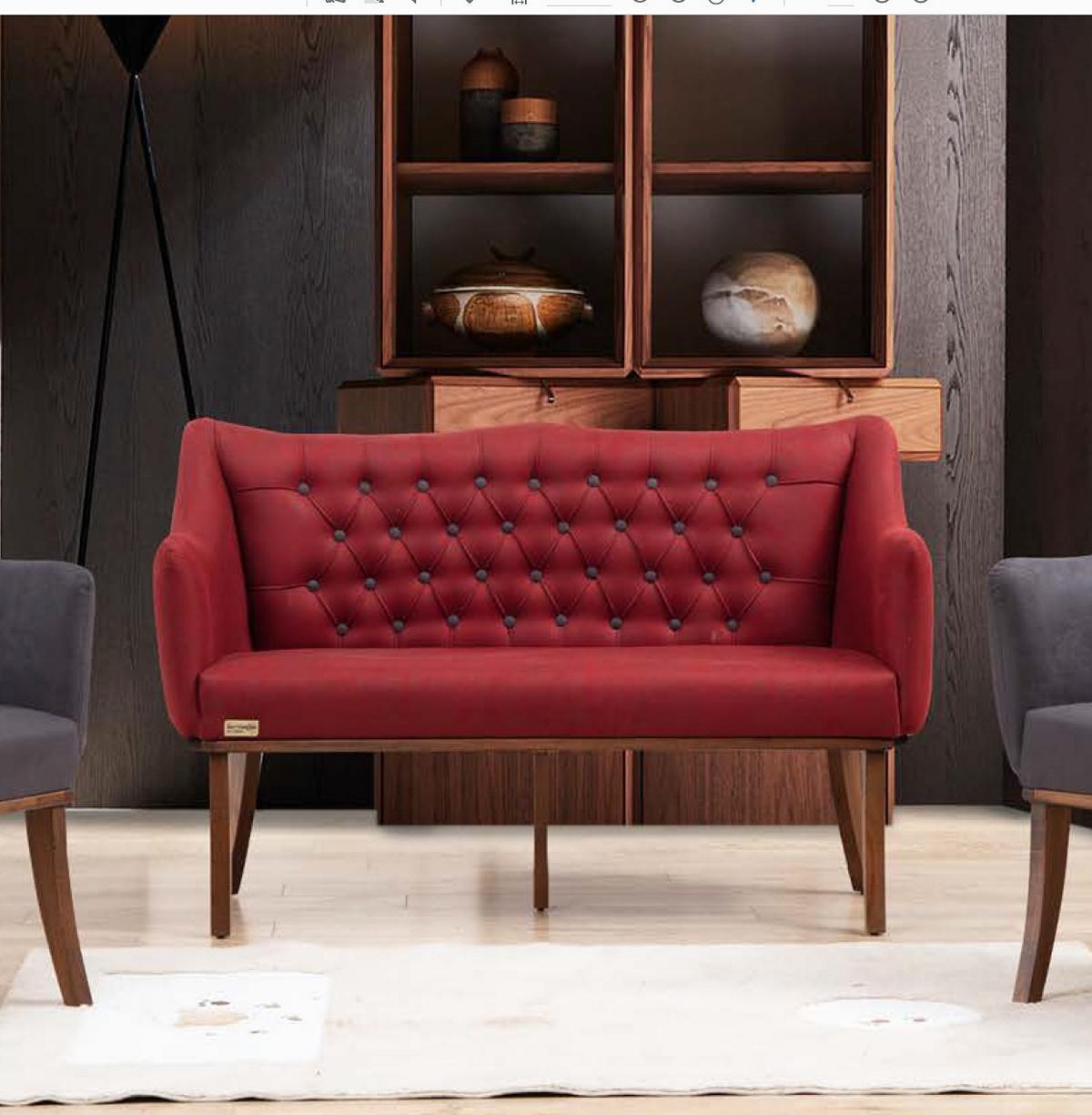 Holzbank in Naturfarben - Robustes, elegantes Design
