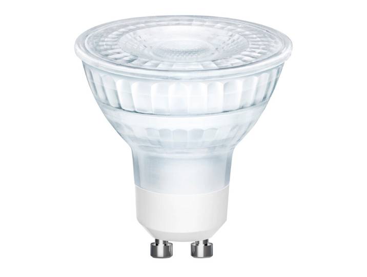 Ampoule GU10 PAR16, verre transparent - blanc chaud 2700K 345 l. - Energetic