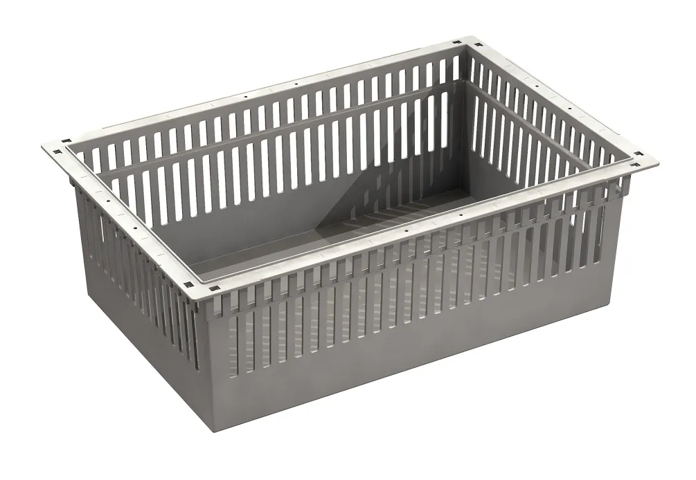 HAEBERLE GmbH + Co. KG Schubladeneinsatz ISO-Modul 600 x 400 x 200 mm 18897