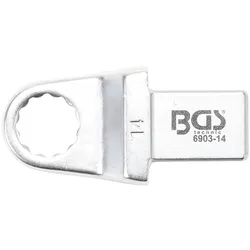 BGS Einsteck-Ringschlüssel 14 mm Aufnahme 14 x 18 - 6903-14