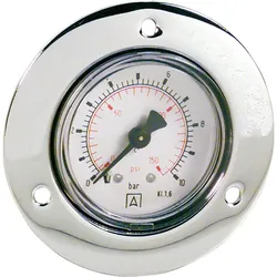 Manometer Stahlblechg.0-6bar 40mm G1/8