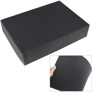 HMF Rasterschaumstoff 1451-100, mit Rahmen, vorgestanzter & perforierter Würfelschaum, 440 x 100 x 315 mm