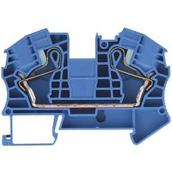 Siemens 8WH60000AK01 Durchgangsklemme 12.2 mm Steck-Klemm Blau 50 St.