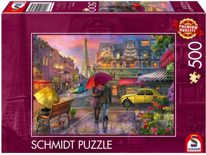 Puzzle 500 pcs Magie de la pluie à Paris - Schmidt