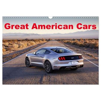 Great American cars (Wall Calendar 2026 DIN A3 landscape), CALVENDO 12 Month Wall Calendar