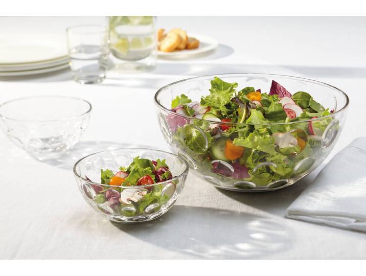Bols Cucina Optic - Lot de 6 10 x 4 x 10cm Transparent