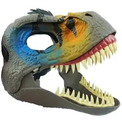 Jurassic World Velociraptor-Maske mit Brüll- und Knurrgeräuschen, Dinosaurierkopf