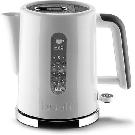 Dualit Studio White & Grey Chrome Kettle