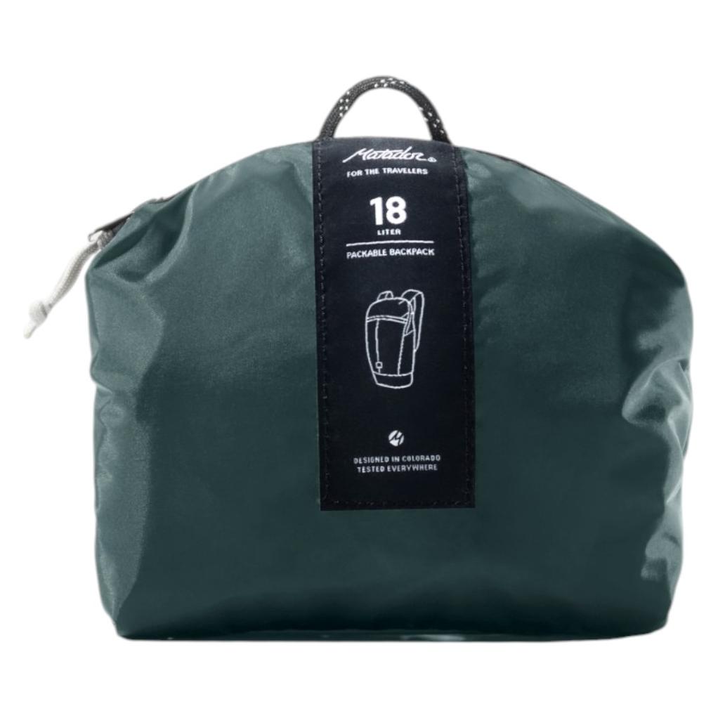 Matador Zipper Packable Backpack (18 l) (MATZPB18001GN-P)
