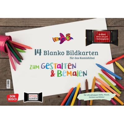 14 Blanko Bildkarten zum Gestalten & Bemalen für das Kamishibai, Sonstige von , Don Bosco